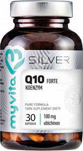 Koenzym Q10 100 MG Ubichinon 30 kapslí MYVITA SILVER PURE